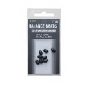 Esp balance beads large grey 0,6gr opak 8szt koraliki wolframowe