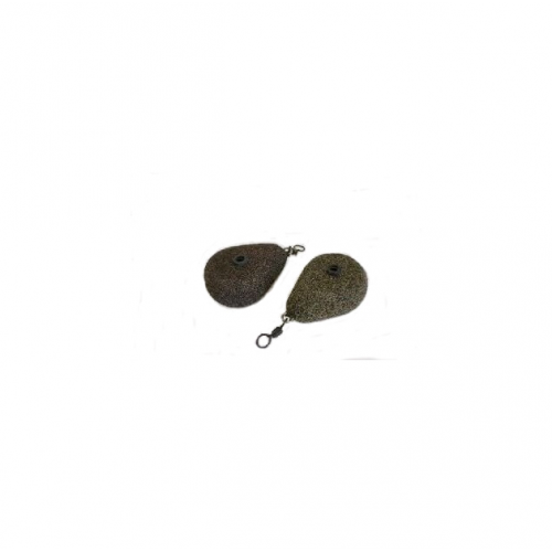 Misiek ciężarek karpiowy z krętlikiem gruszka z gniazdem brązowy 70gr