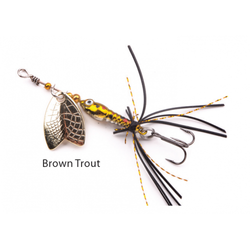 Spro przynęta spinningowa larva mayfly sp. tr 5cm 4gr brown trout