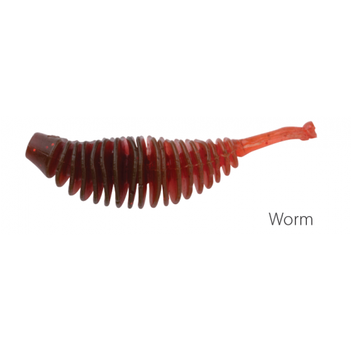 Trout master guma spinningowa incy grub 60 worm 6 szt