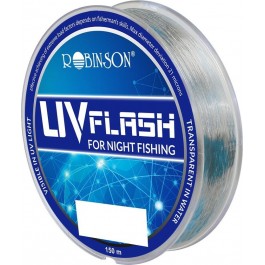 Robinson żyłka uv flash 0,245mm/150m, (świeci w świetle uv)