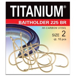 Robinson haczyki titanium baitholder (10szt) rozm.2