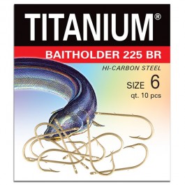 Robinson haczyki titanium baitholder (10szt) rozm.6